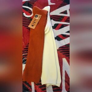 Women's Mix No.6 Knee Socks, 2 Pair. NWT